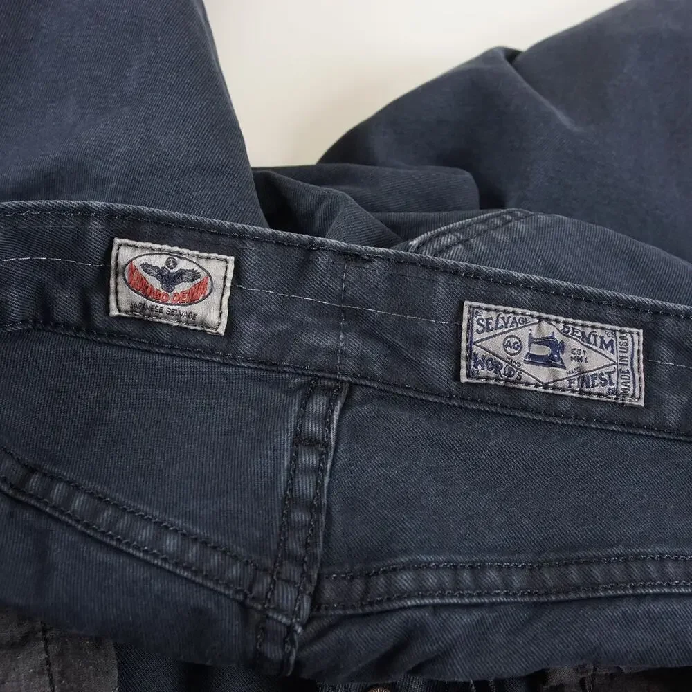 Adriano Goldschmied AG Kurabo Selvage Tellis Modern Slim Blue Jeans 32 x 34